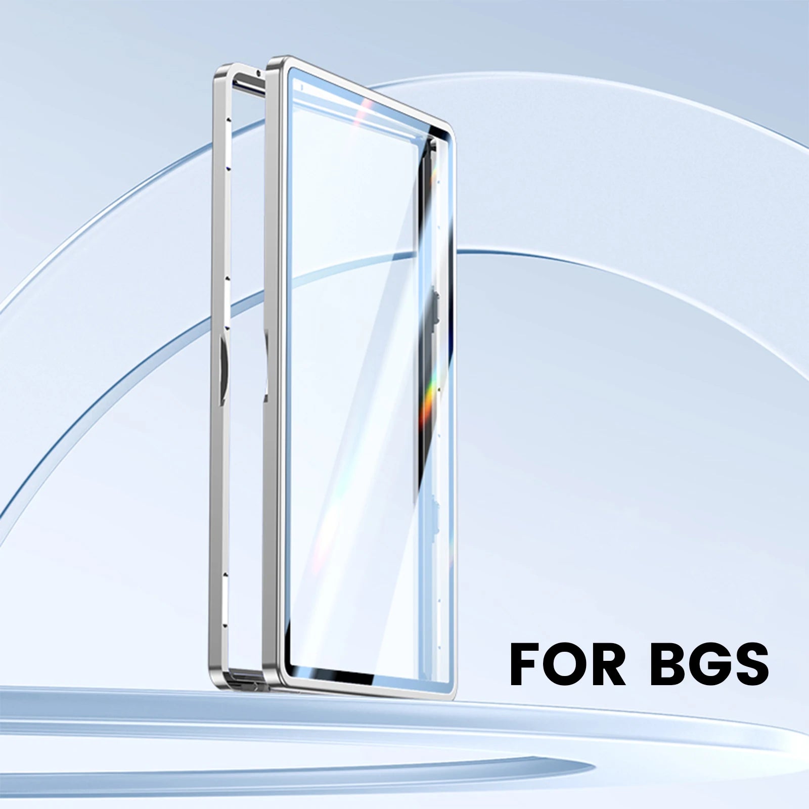 Magnetic Aluminum Slab Display Case – Single-Tone Finish