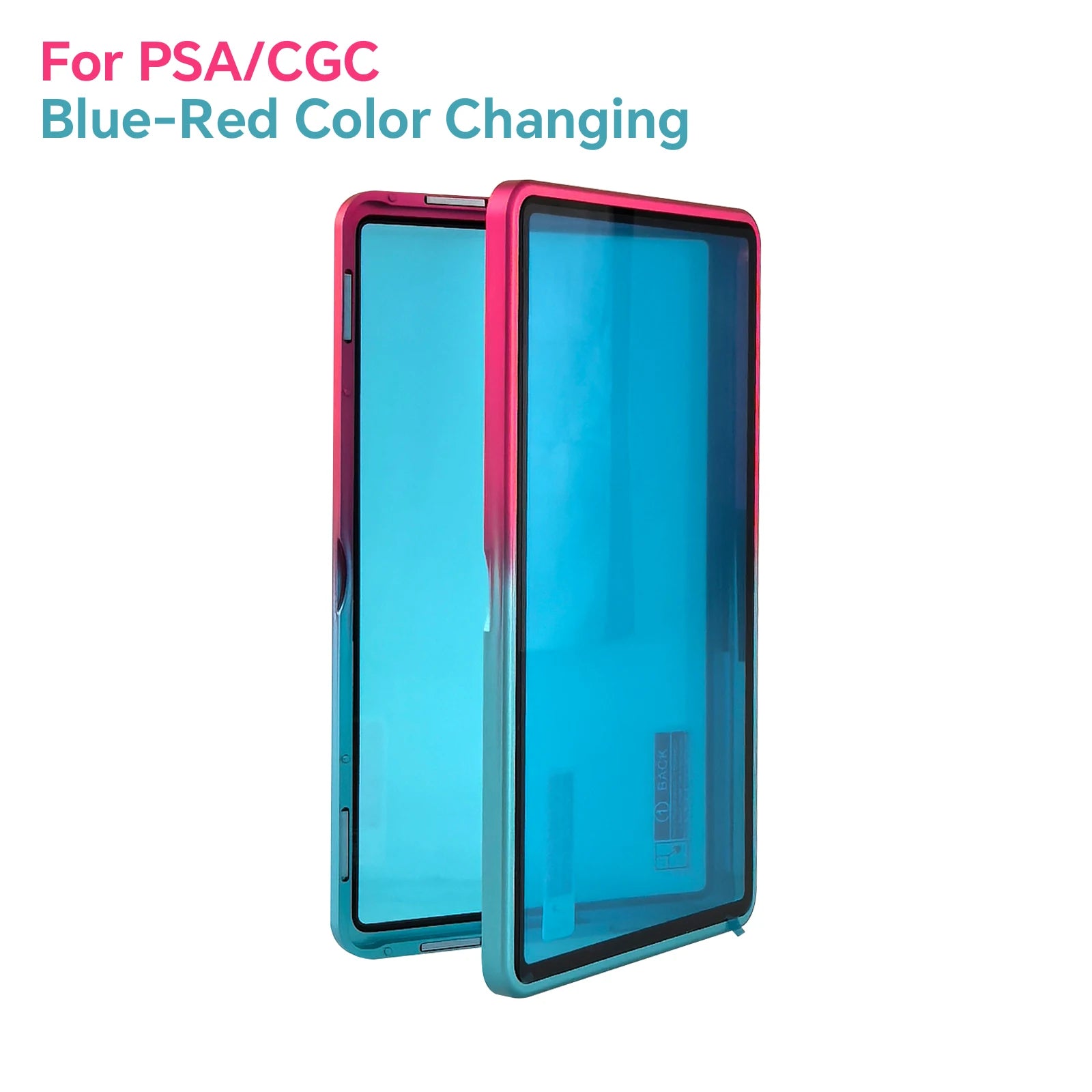 Magnetic Aluminum Slab Display Case – Single-Tone Finish