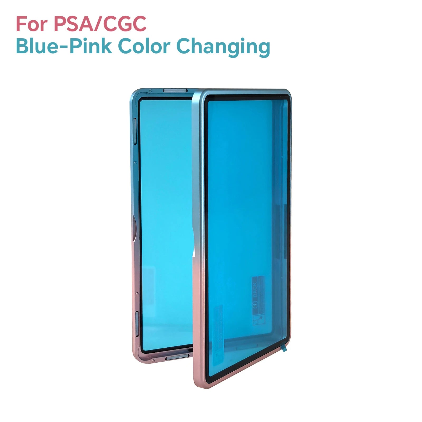 Magnetic Aluminum Slab Display Case – Single-Tone Finish