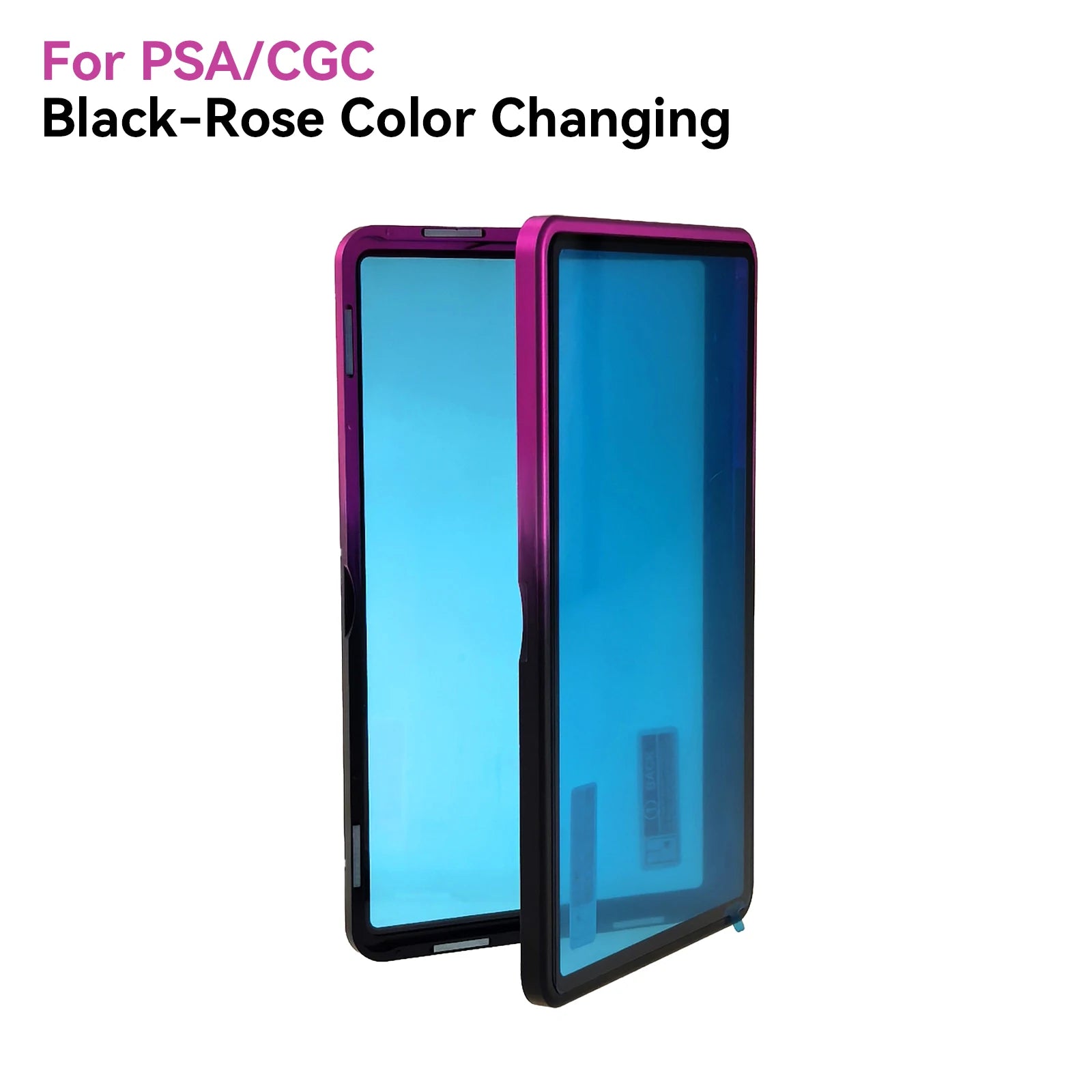 Magnetic Aluminum Slab Display Case – Single-Tone Finish