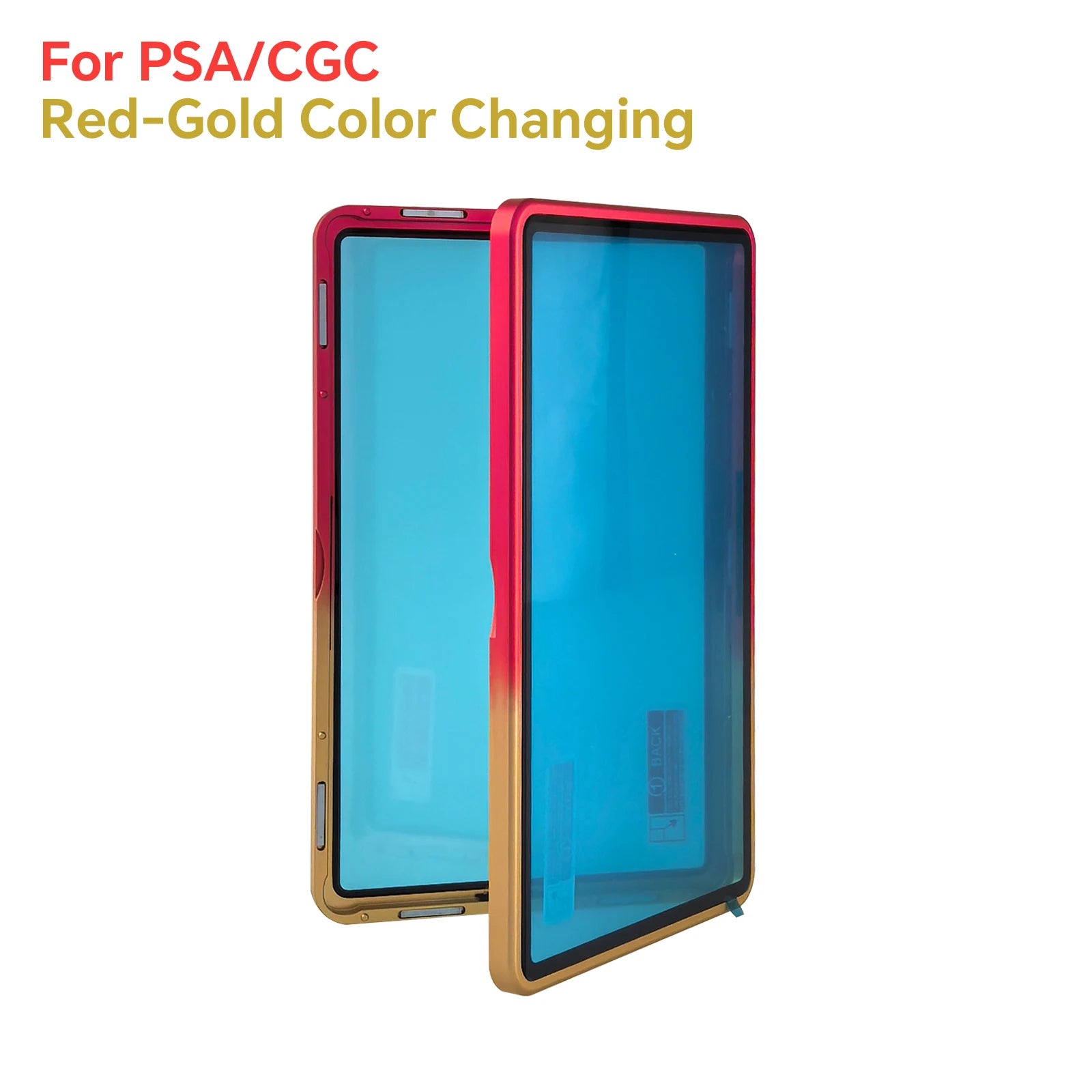 Magnetic Aluminum Slab Display Case – Single-Tone Finish