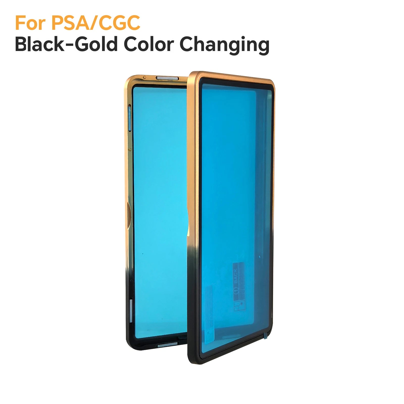 Magnetic Aluminum Slab Display Case – Single-Tone Finish