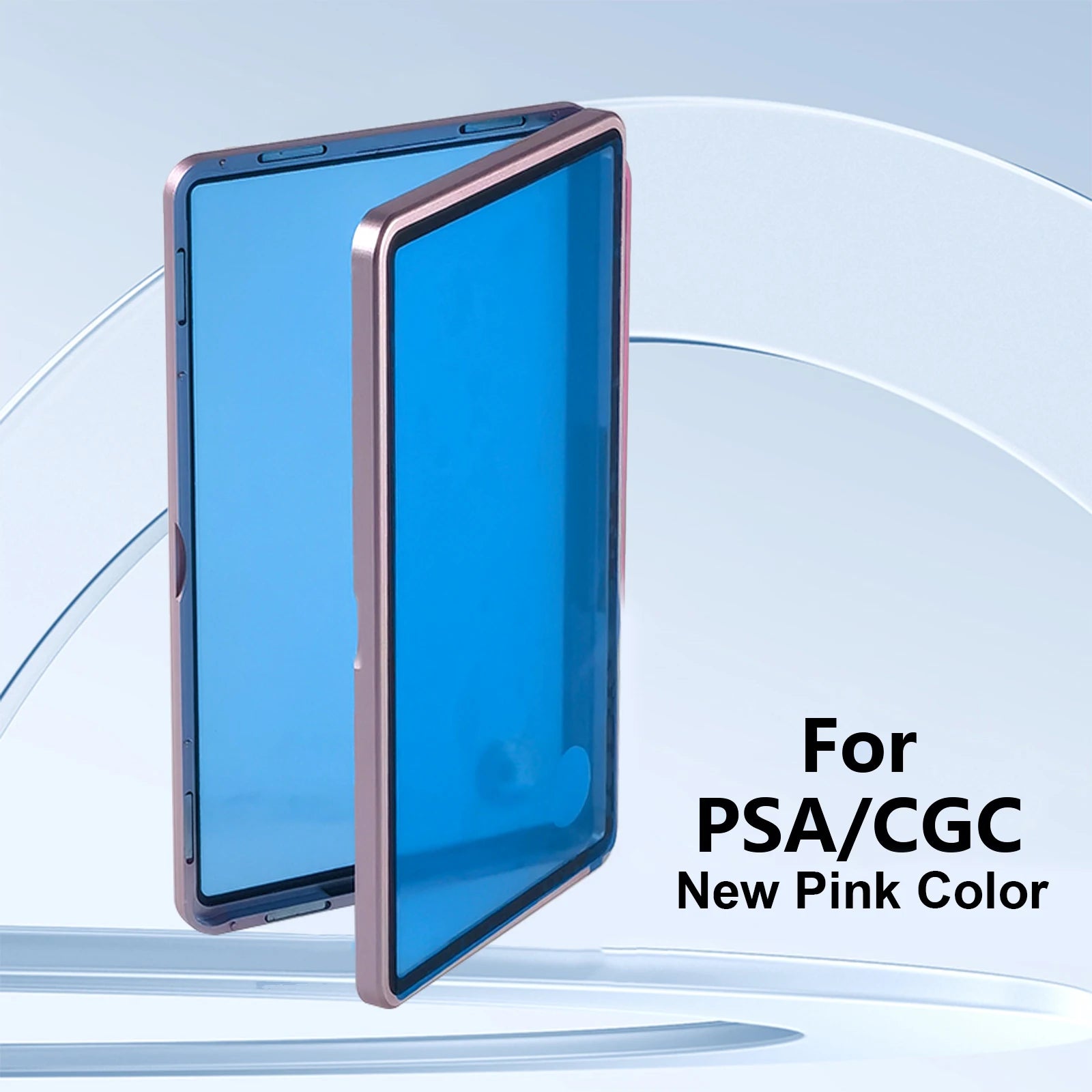 Magnetic Aluminum Slab Display Case – Single-Tone Finish
