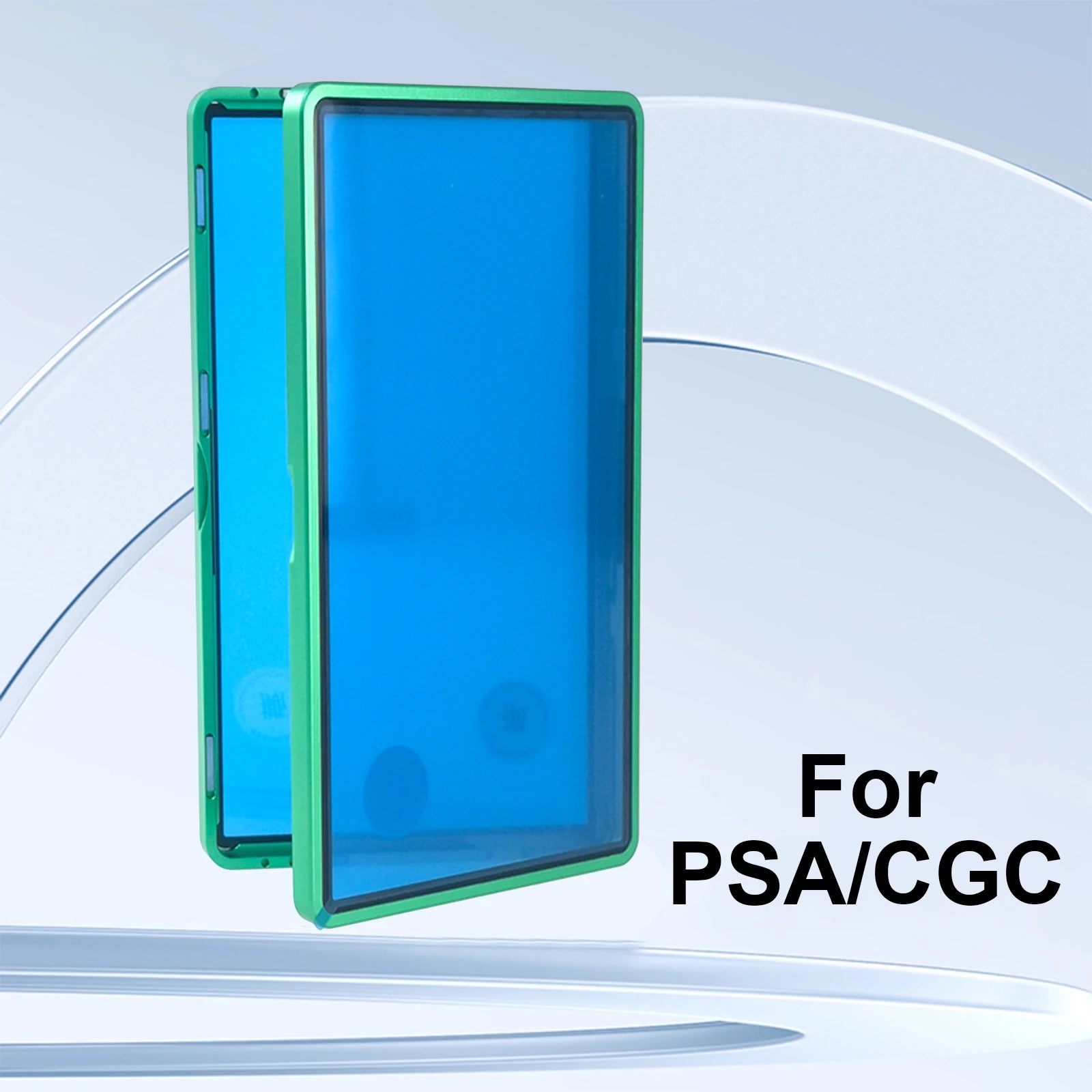 Magnetic Aluminum Slab Display Case – Single-Tone Finish