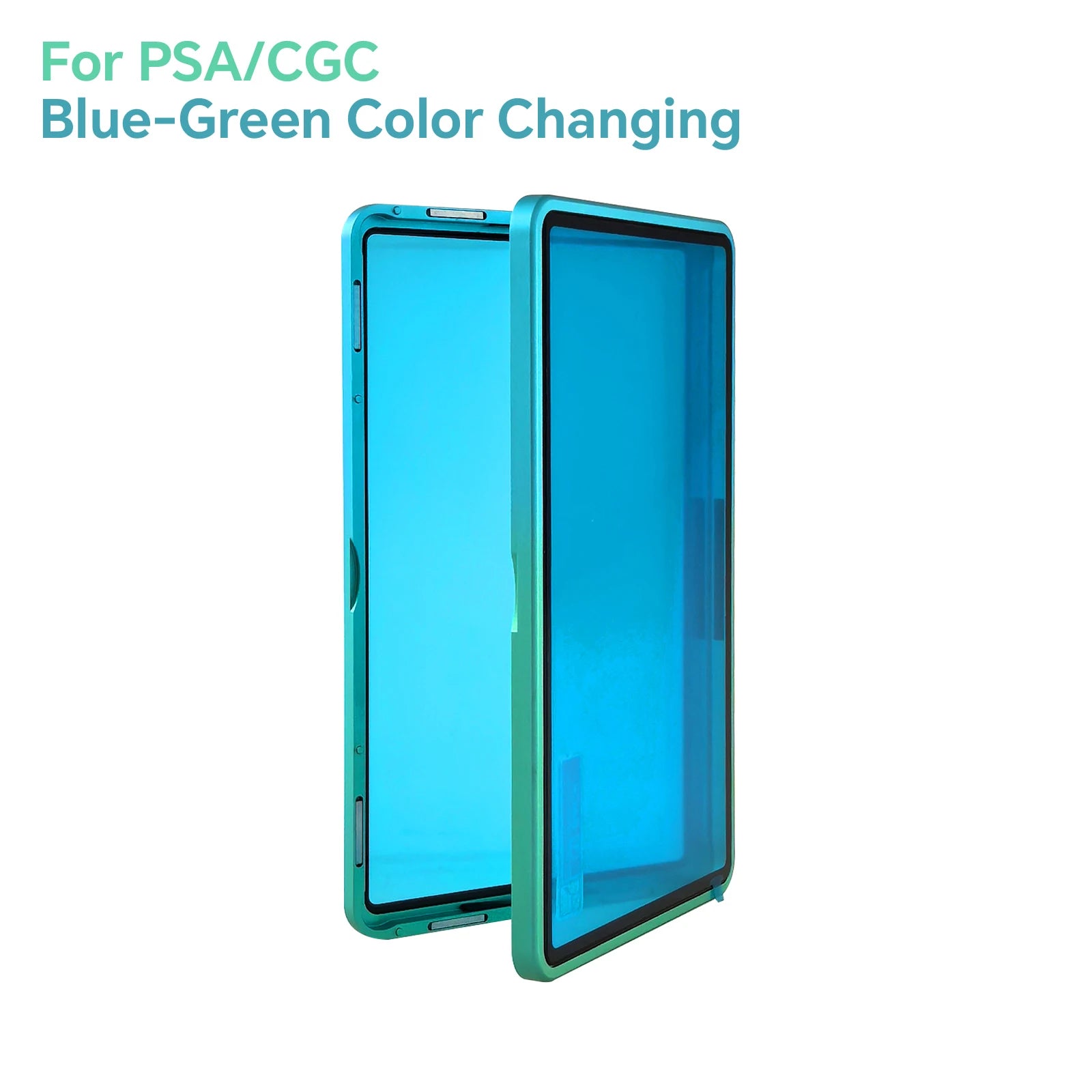 Magnetic Aluminum Slab Display Case – Single-Tone Finish