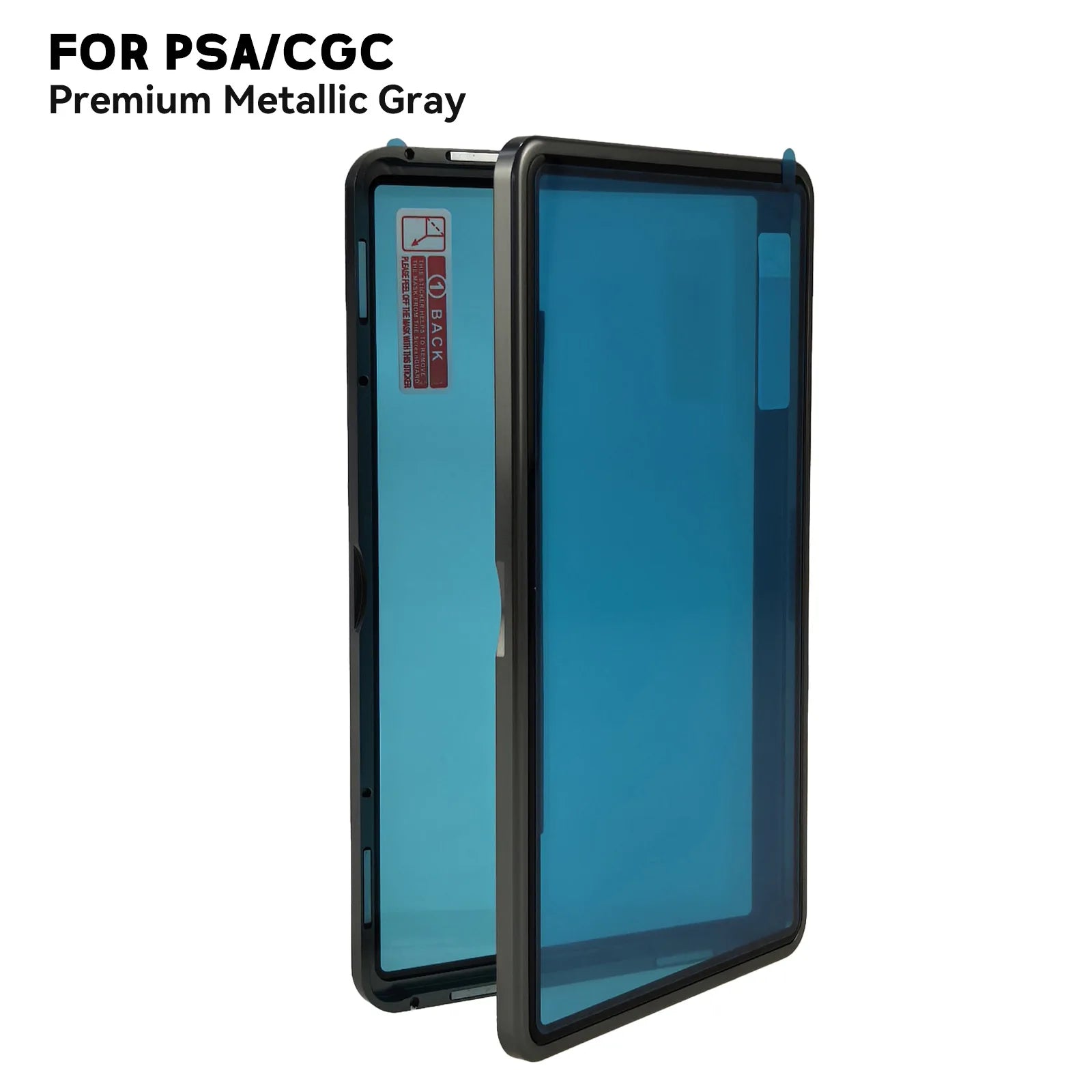 Magnetic Aluminum Slab Display Case – Single-Tone Finish