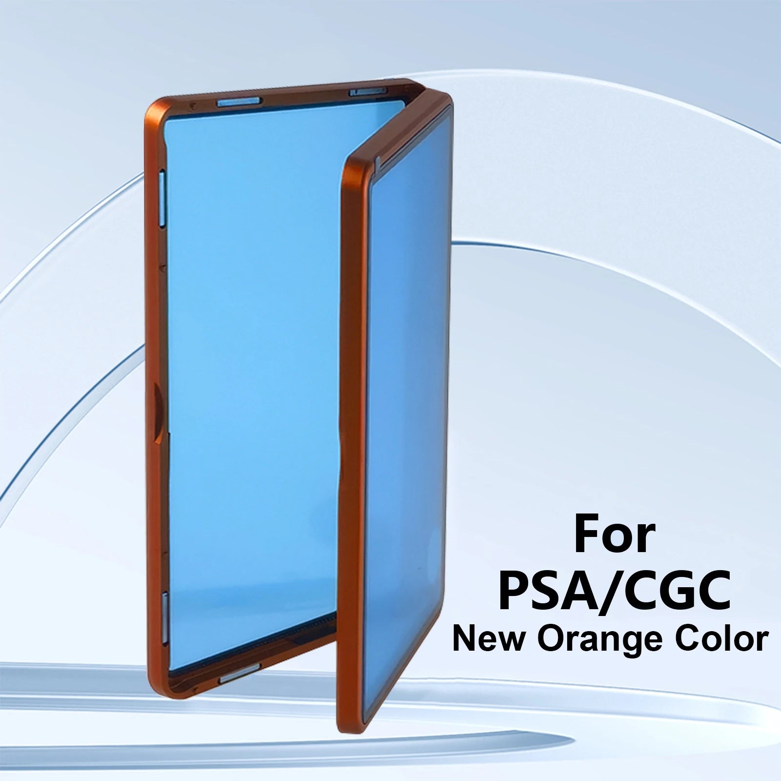 Magnetic Aluminum Slab Display Case – Single-Tone Finish