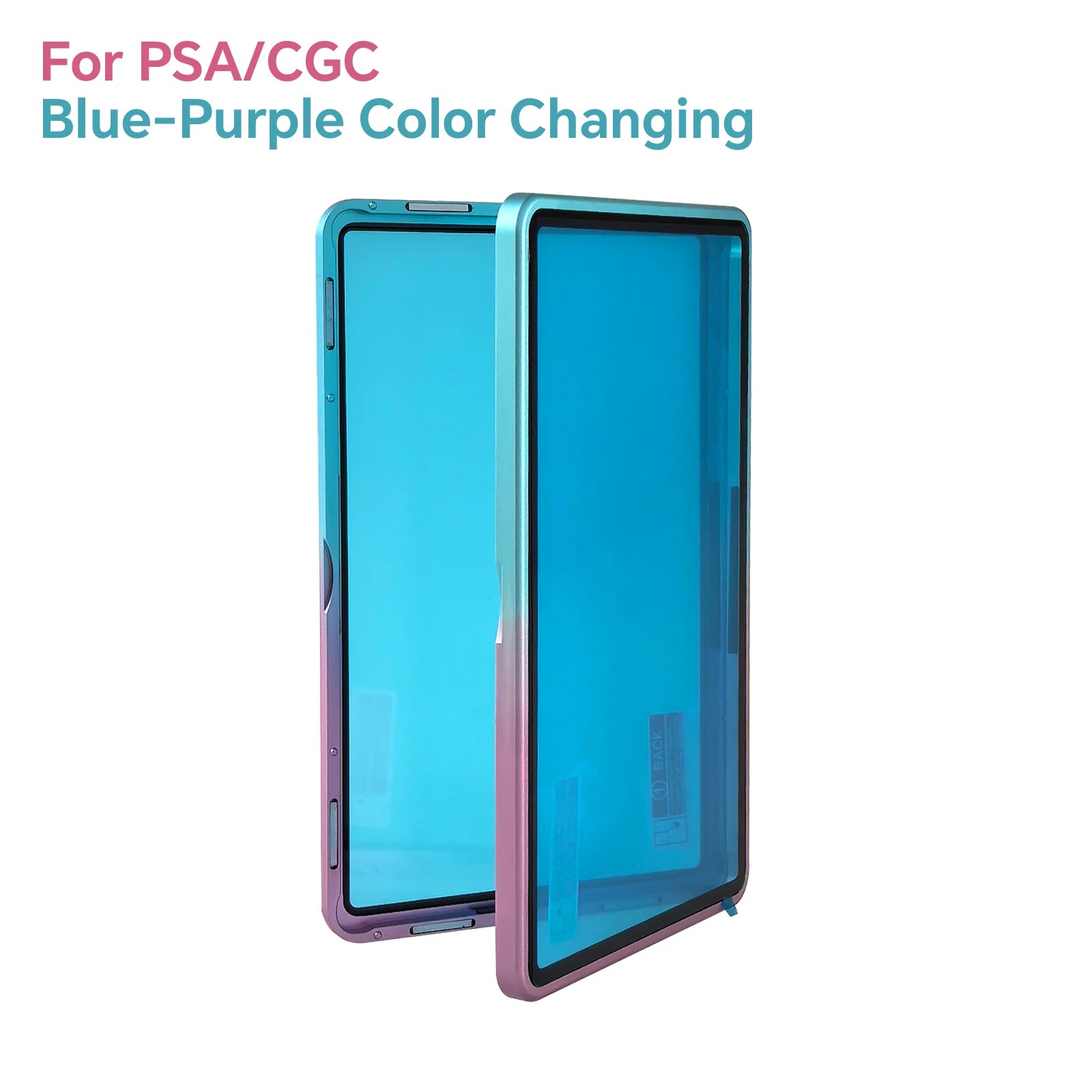 Magnetic Aluminum Slab Display Case – Single-Tone Finish