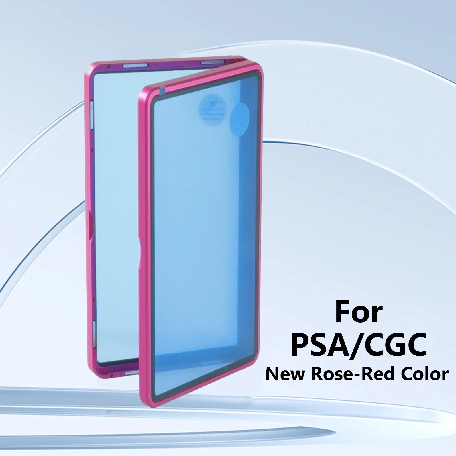 Magnetic Aluminum Slab Display Case – Single-Tone Finish